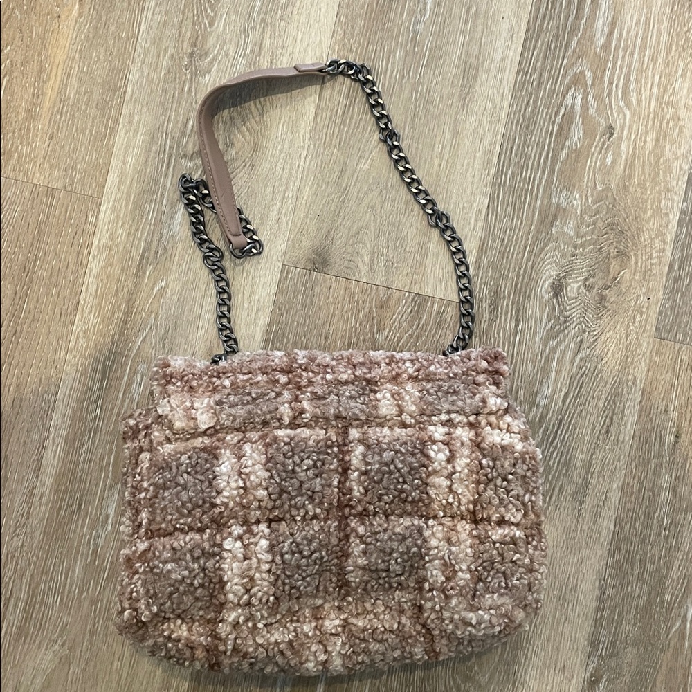 Zara Boucle Bag Shoulder Bag - Picture 5 of 5